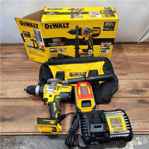 AS-IS Dewalt FLEXVOLT 20 Volt 1/2 in. Brushless Cordless Hammer Drill/Driver Kit (Battery & Charger)