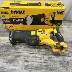 AS-IS DeWalt DCS389B FLEXVOLT 60V MAX Cordless Brushless Reciprocating Saw (Tool-Only)