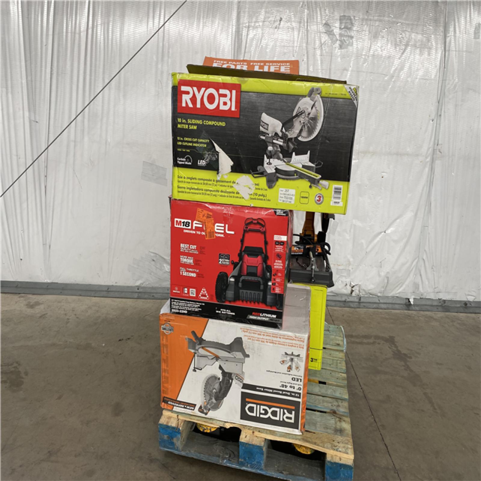 Houston Location AS-IS - Tool Pallet