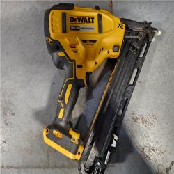 HOUSTON LOCATION - AS-IS DEWALT 20V MAX XR 15 Ga. Cordless 34 Deg Nailer 20 V