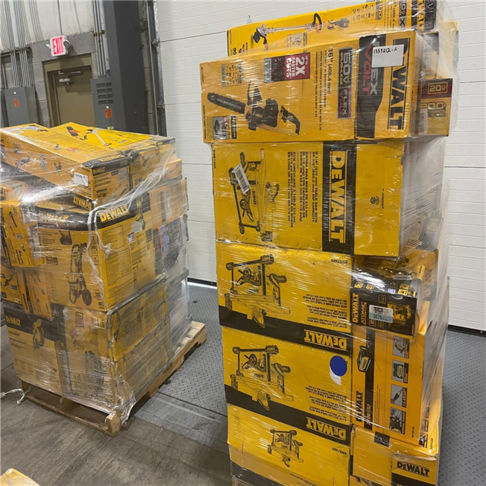 Pittston Location As-Is Power Tools Partial Truckload (6 pallets) 1359212-A