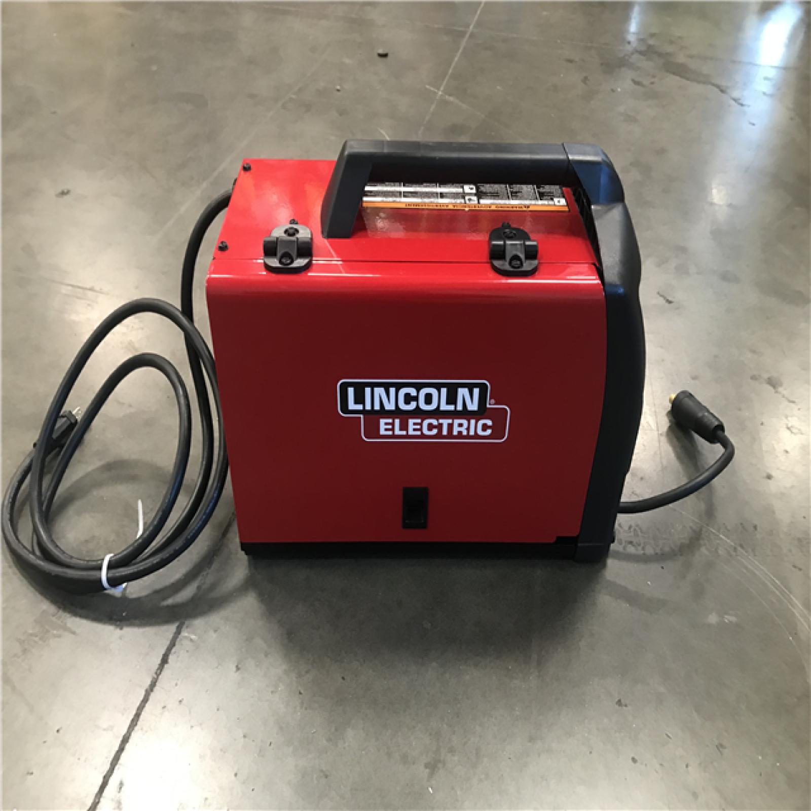 California As Is Lincoln Electric 140 Amp Le31mp Multi Process Stickmigflux Coretig 120v 4759