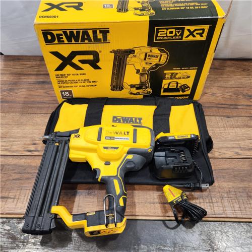 AS-IS DEWALT 20V MAX XR 18 Gauge Brad Nailer Kit