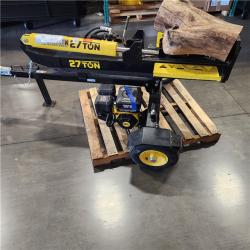 Dallas Location - As-Is Champion Power Equipment 27 Ton Wood Log Splitter