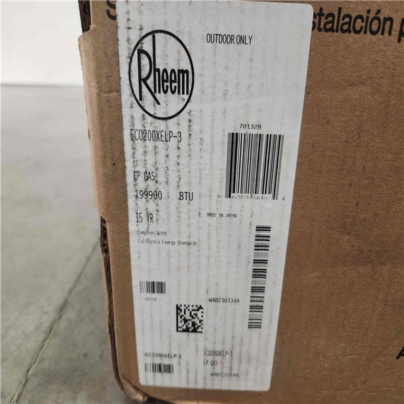 Phoenix Location Rheem Performance Plus Gpm Liquid Propane Outdoor Smart Tankless Water