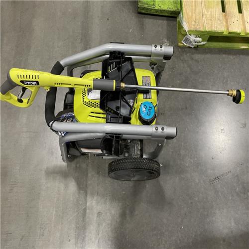 DALLAS LOCATION - AS-IS RYOBI 3300 PSI 2.5 GPM Cold Water Gas Pressure Washer with Honda GCV200 Engine