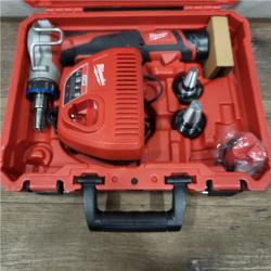 AS-IS M12 12-Volt Lithium-Ion Cordless PEX Expansion Tool Kit with (2) 1.5 Ah Batteries, (3) Expansion Heads and Hard Case