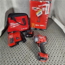 HOUSTON LOCATION - AS-IS Milwaukee M18 FUEL 1/2 High Torque Impact Wrench with Friction Ring Kit