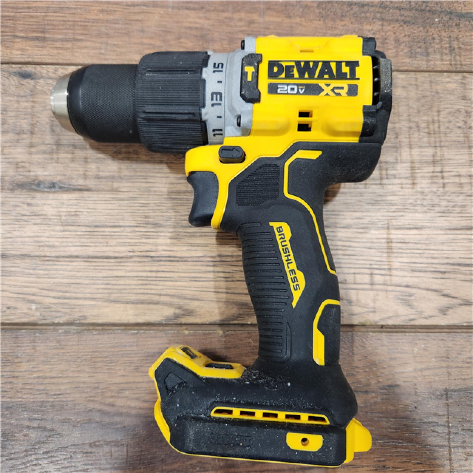 AS-IS DEWALT 20-Volt Compact Cordless 1/2 in. Hammer Drill (Tool-Only)