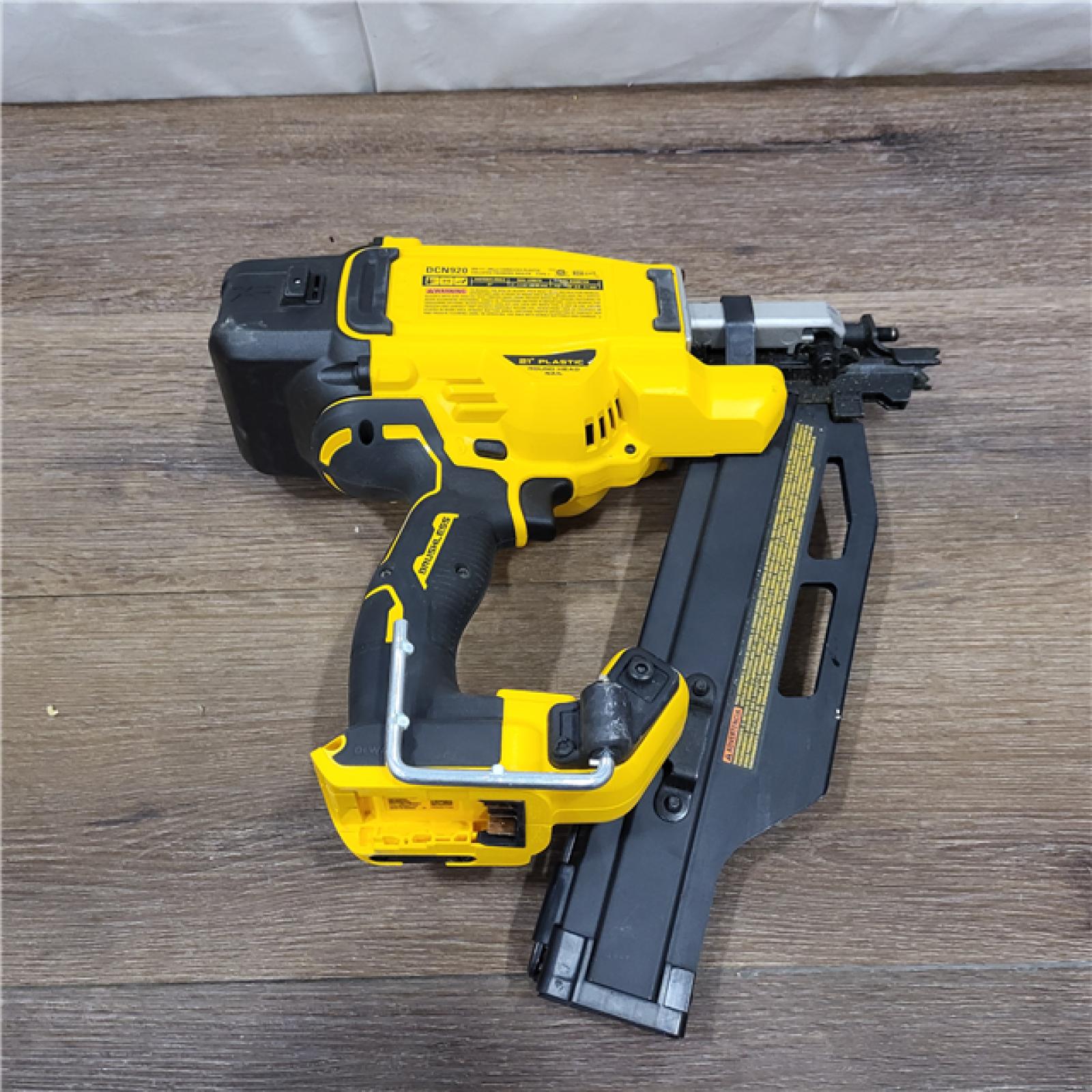 AS-IS DEWALT 20-Volt 21Â° Cordless Framing Nailer (Tool-Only)