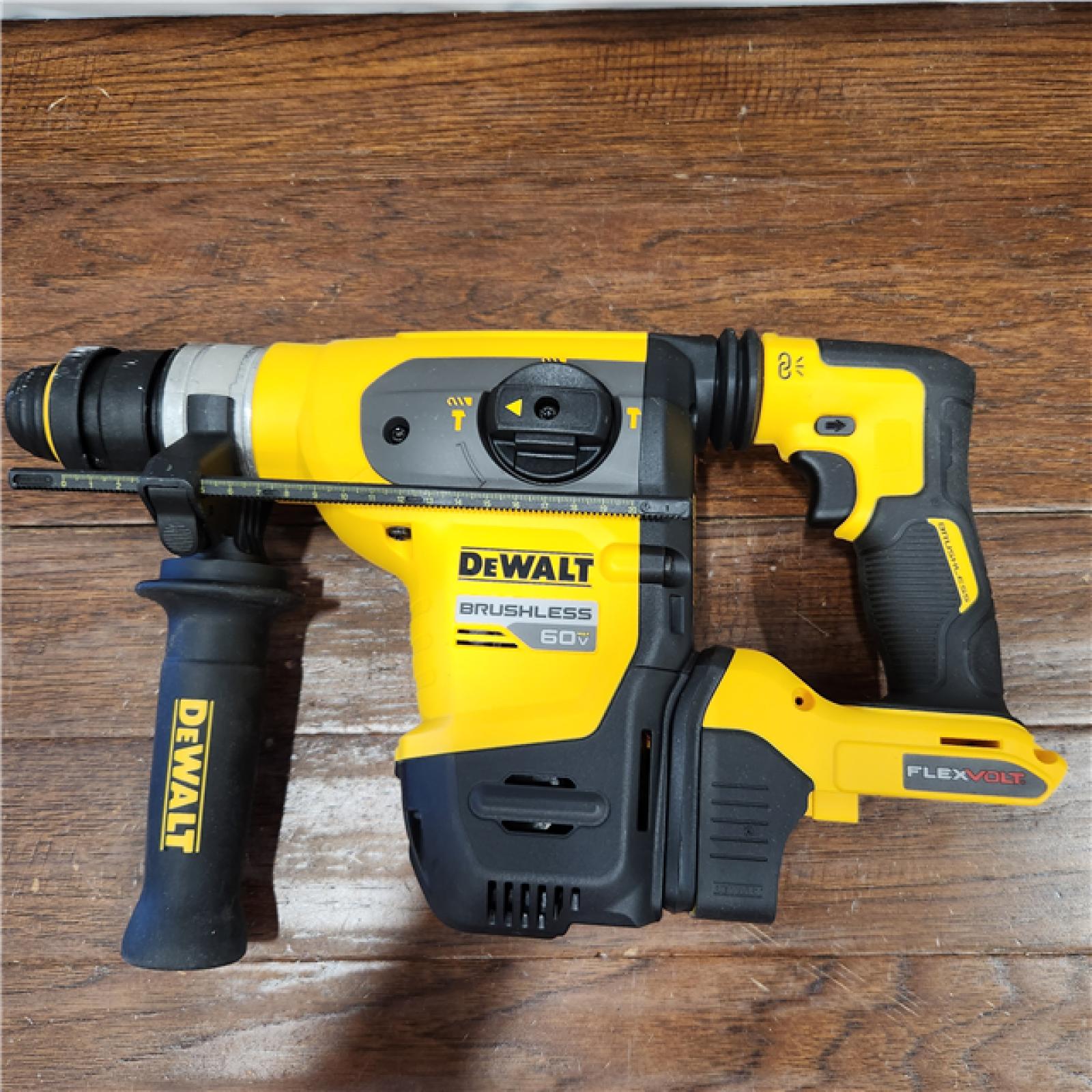 AS-IS FLEXVOLT 60V MAX Cordless 1-1/4 in. SDS Plus Rotary Hammer (Tool Only)