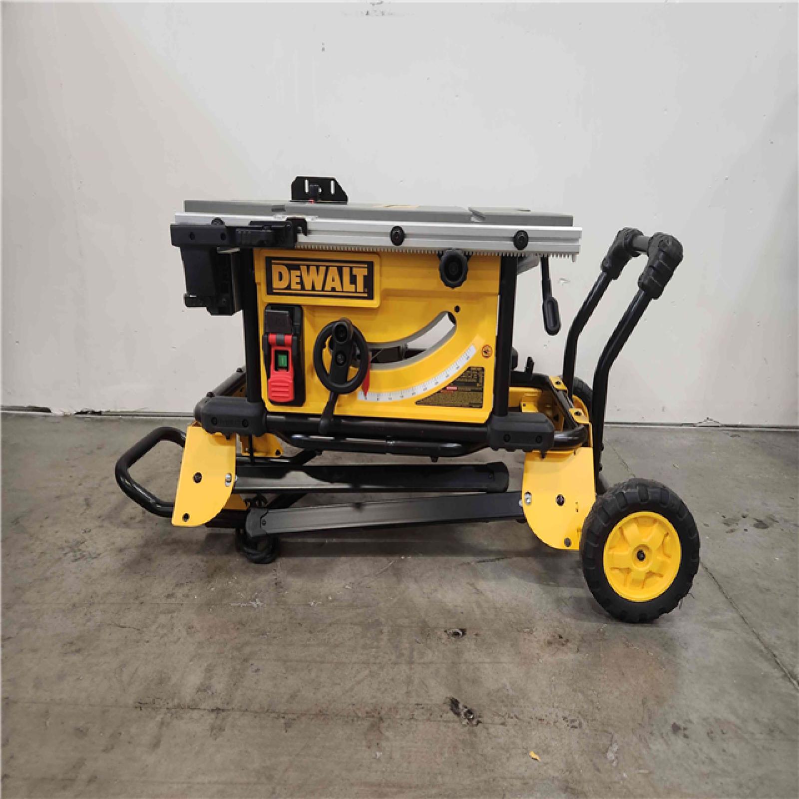 Phoenix Location Appears NEW DEWALT 15 Amp Corded 10 In. Job Site Table ...