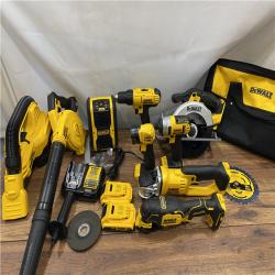 AS IS DEWALT 20V MAX Lithium-Ion Brushed Cordless (10-Tool) Combo Kit