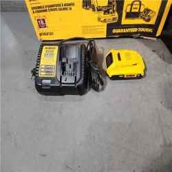 HOUSTON LOCATION - AS-IS DEWALT DCN681D1 20V 18Ga Stapler Kit