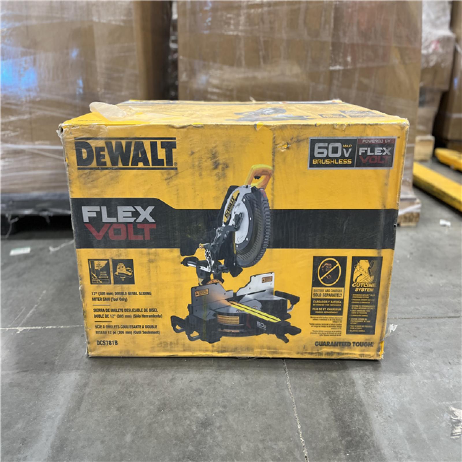 NEW - DEWALT 60V Lithium-Ion 12 in. Cordless Sliding Miter Saw (Tool Only)