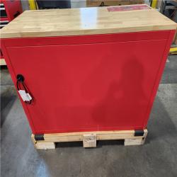 DALLAS LOCATION - Milwaukee Tool Storage 52 in. W Heavy Duty Red Mobile Workbench Cabinet