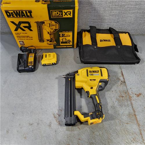 HOUSTON LOCATION - AS-IS DEWALT 20V MAX XR 18 Gauge Brad Nailer Kit