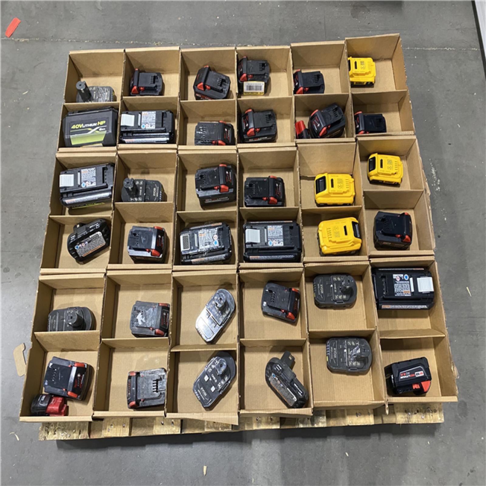 DALLAS LOCATION - AS-IS BATTERY PALLET