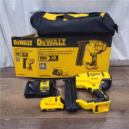 AS-IS DEWALT 20V MAX XR 18 Gauge Brad Nailer Kit