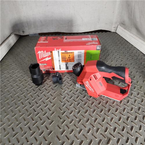 HOUSTON LOCATION - AS-IS Milwaukee M12 Brushless 2-inch Planer, Tool Only