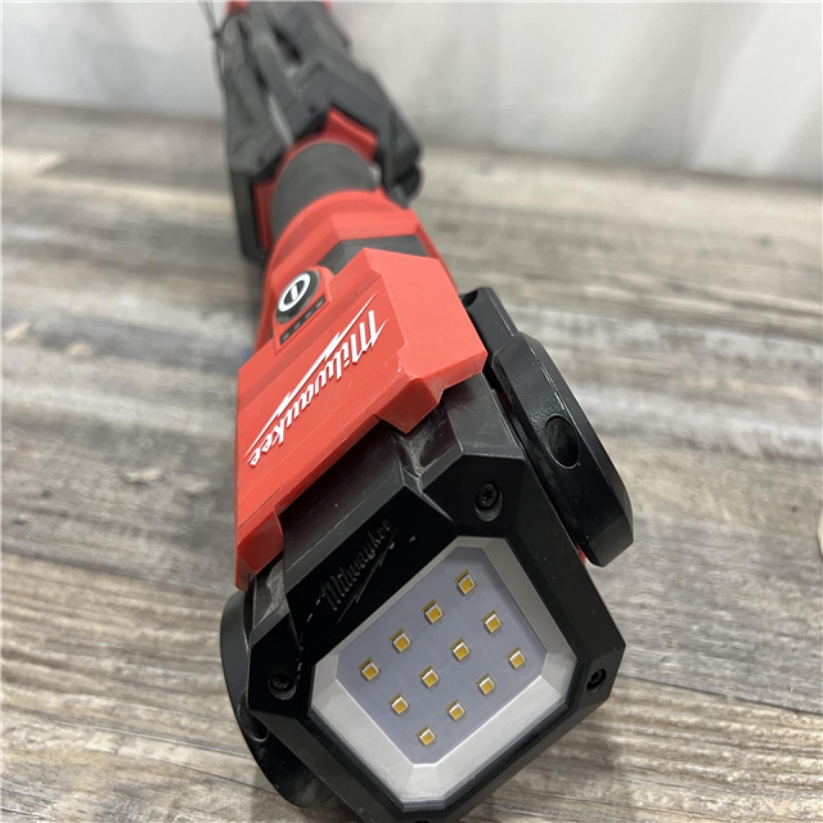 AS-IS MILWAUKEE M12 12-Volt Lithium-Ion Cordless 1400 Lumen ROCKET LED Stand Work Light (Tool-Only)