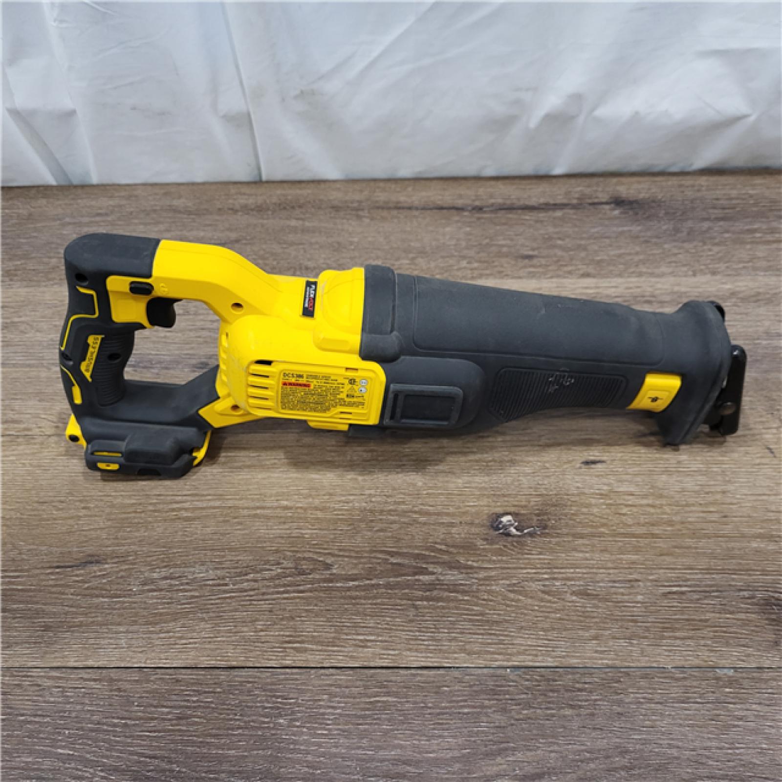 AS-IS 20V MAX Lithium Ion Cordless Brushless Reciprocating Saw with FLEXVOLT ADVANTAGE (Tool Only)