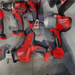 HOUSTON LOCATION - AS-IS (APPEARS LIKE NEW) M18 18-Volt Lithium-Ion Cordless Combo Kit (9-Tool) with (2) Batteries, Charger, and Tool Bag