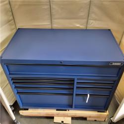 CALIFORNIA AS-IS HUSKY 80IN. 10 DRAWER TOOL CHEST AND CABINET SET WITH SIDE LOCKER