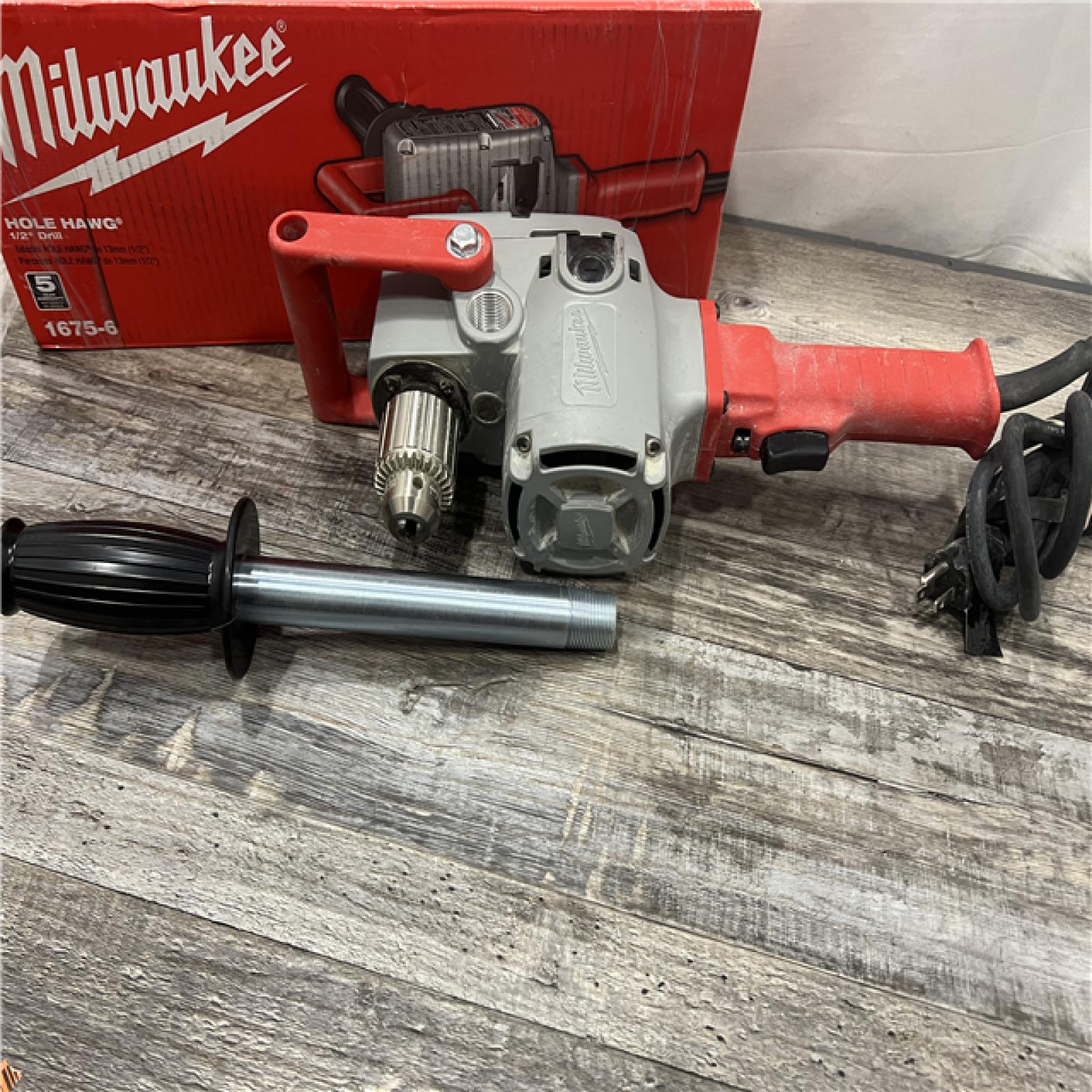 AS-IS Milwaukee 7.5 Amp 1/2 in. Hole Hawg Heavy-Duty Corded Drill