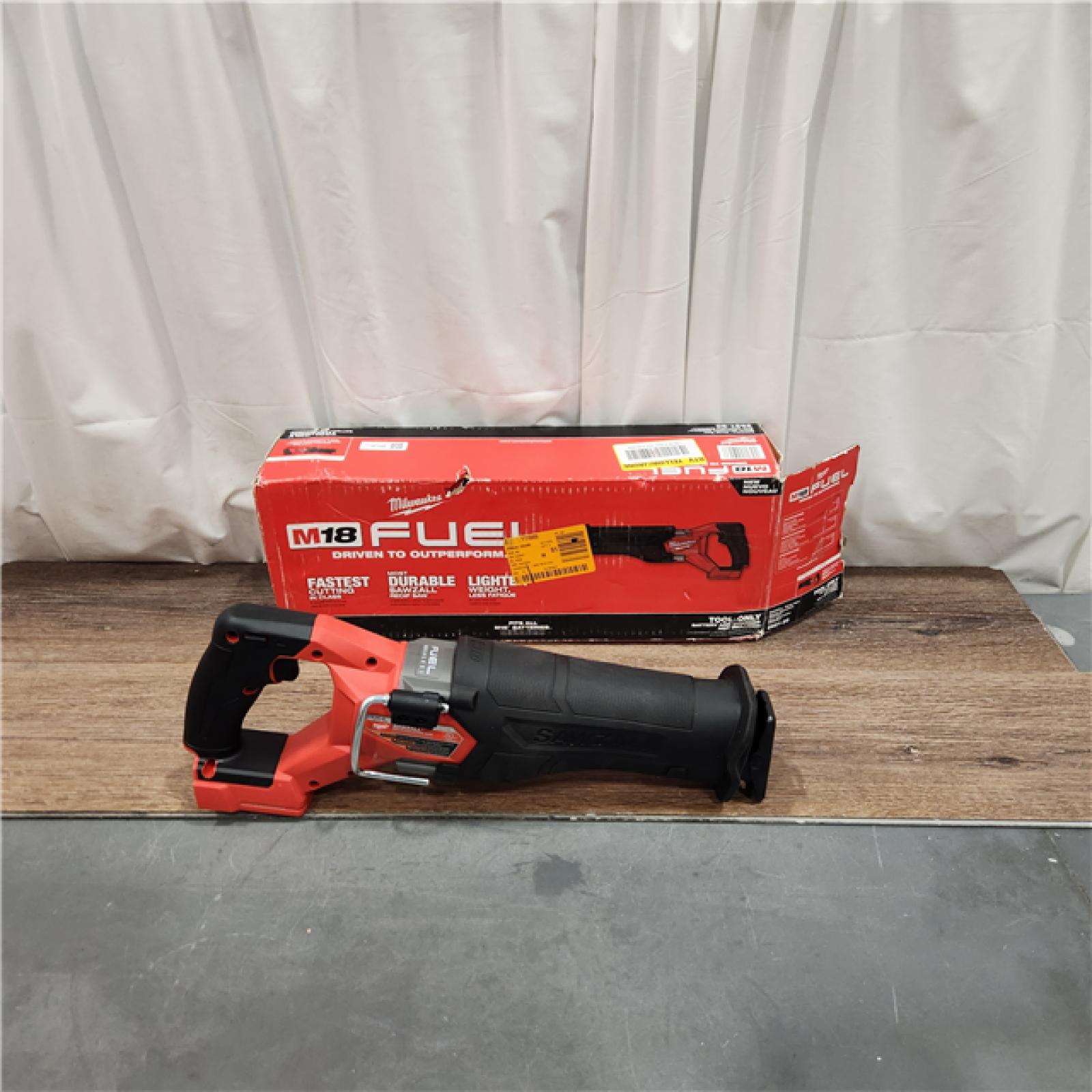 AS IS Milwaukee M18 18V Fuel Sawzall 1-1/4  Reciprocating Saw Cordless Lithium-Ion Brushless 2821-20