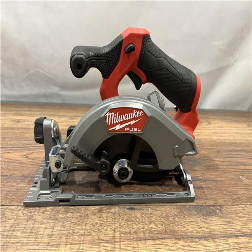 AS-IS MILWAUKEE M12 FUEL 12V Lithium-Ion Brushless 5-3/8 in. Cordless Circular Saw (Tool-Only)