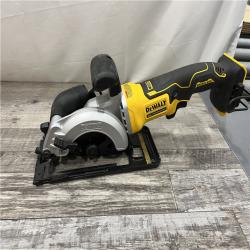 AS-IS DEWALT ATOMIC 20V MAX Cordless Brushless 4-1/2 in. Circular Saw (Tool Only)