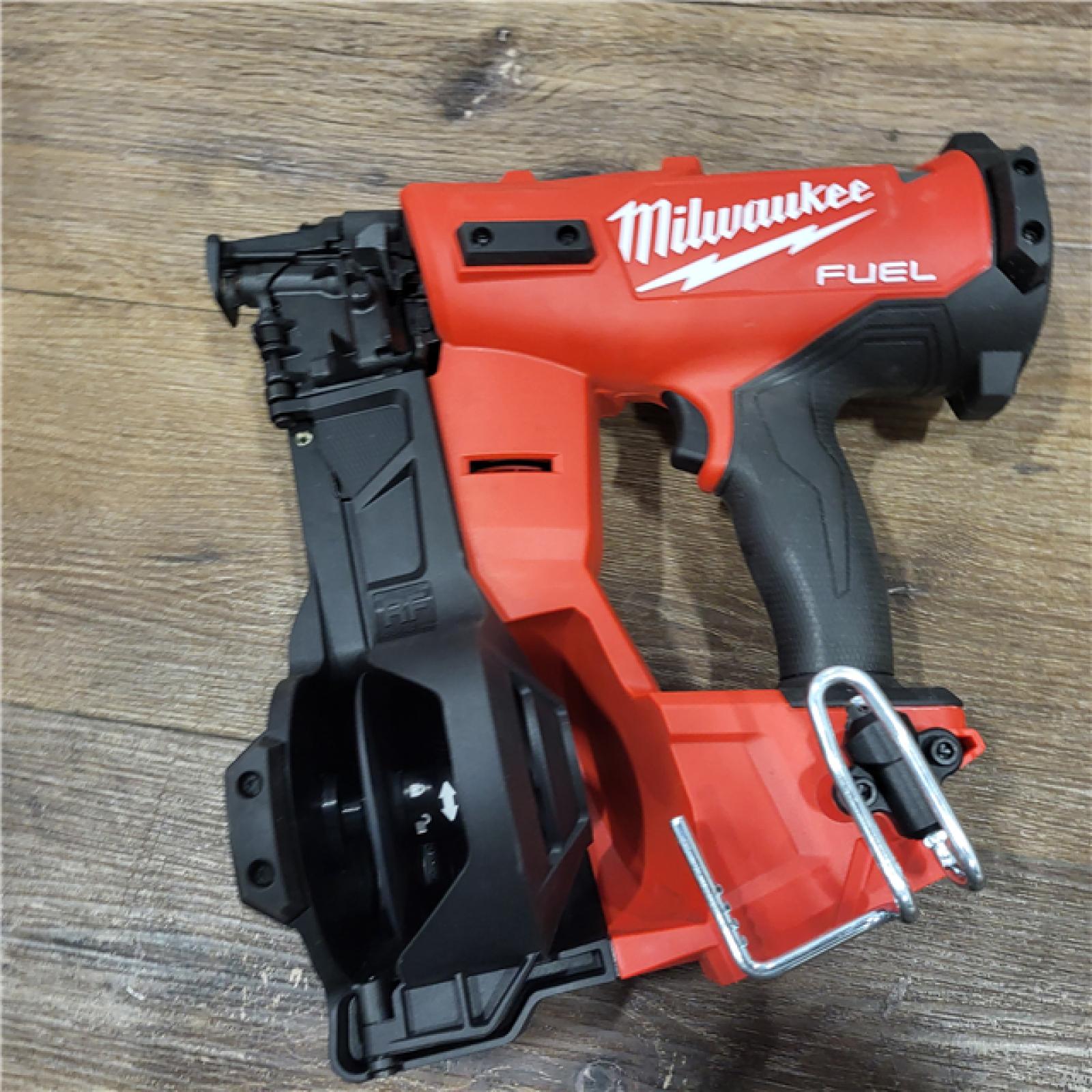 AS-IS M18 FUEL 18-Volt Lithium-Ion Brushless Cordless Coil Roofing Nailer (Tool Only)