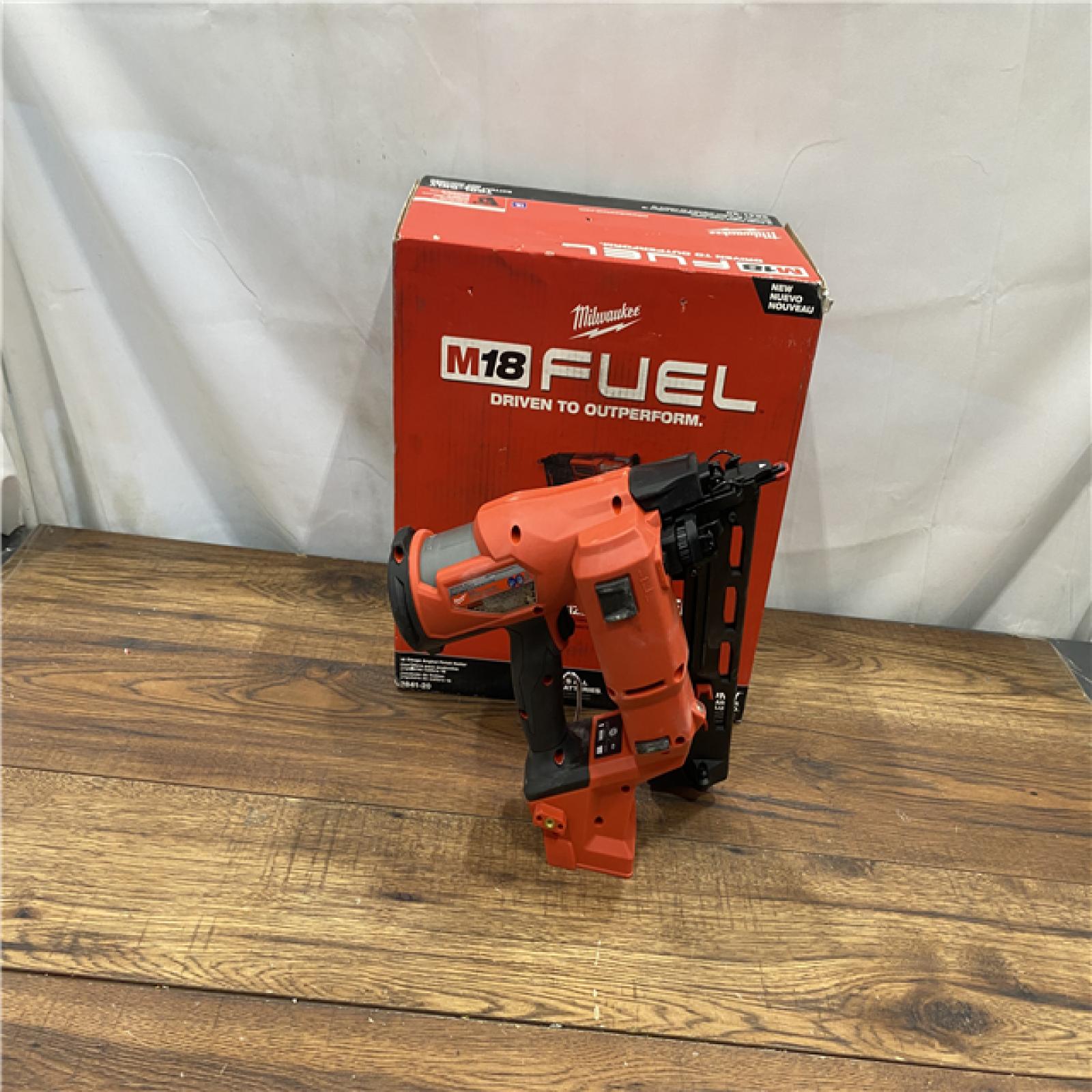 AS IS Milwaukee 2841-20 18V Cordless Gen II 16 Gauge Angled Finish Nailer (Tool Only)