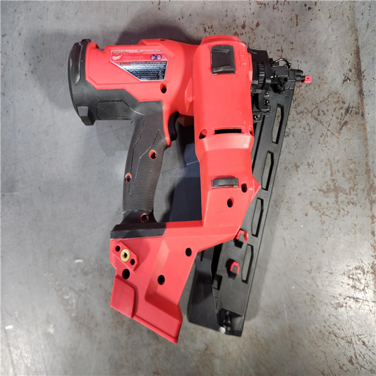 HOUSTON LOCATION - AS-IS Milwaukee 2841-20 18V Cordless Gen II 16 Gauge Angled Finish Nailer (Tool Only)