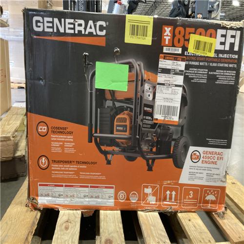 DALLAS LOCATION - Generac 10000 / 8500-Watt Gasoline Powered Portable Generator with Electric Start and COSense