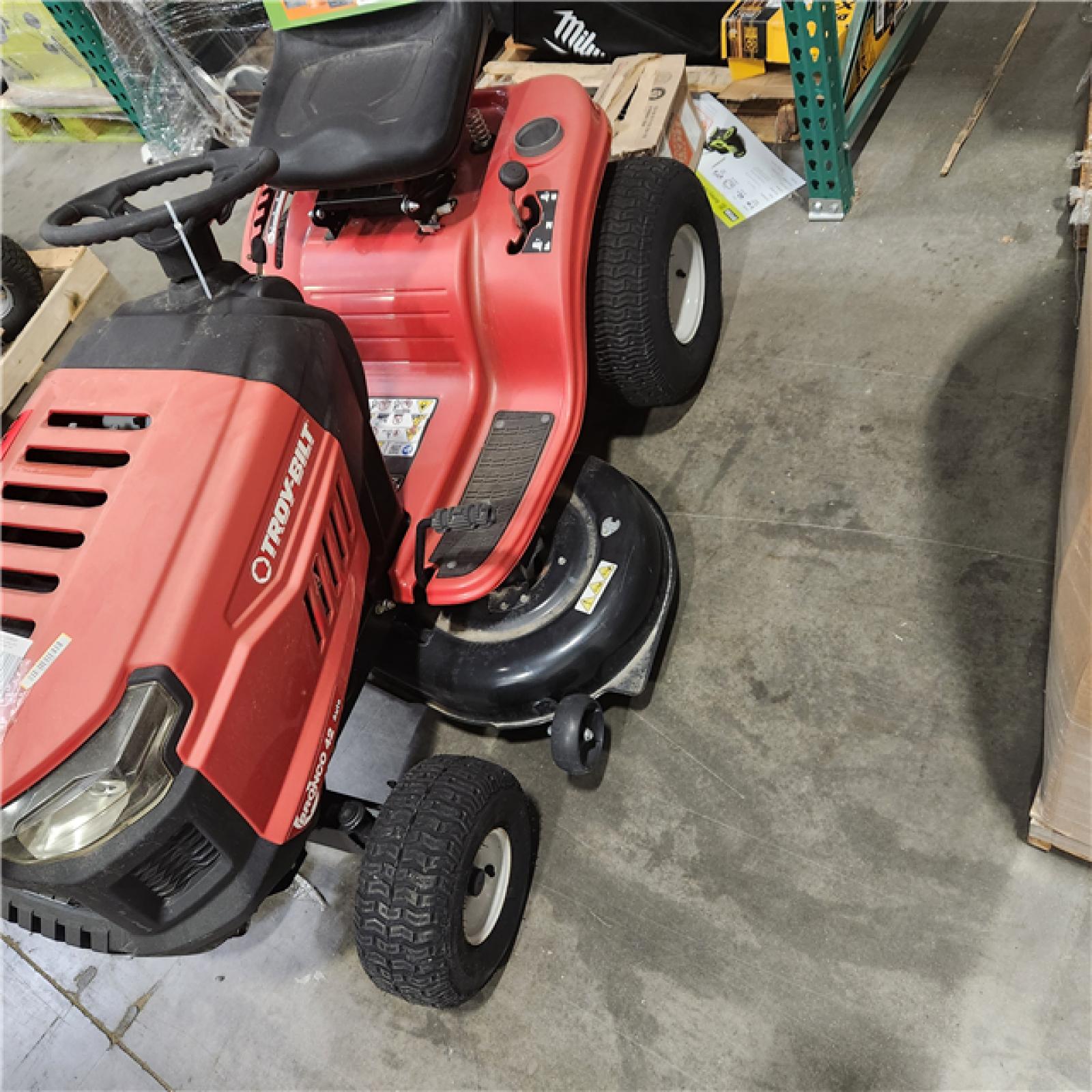 Dallas Location - As-Is Bronco 42 Hydro Troy-Bilt Riding Lawn Mower