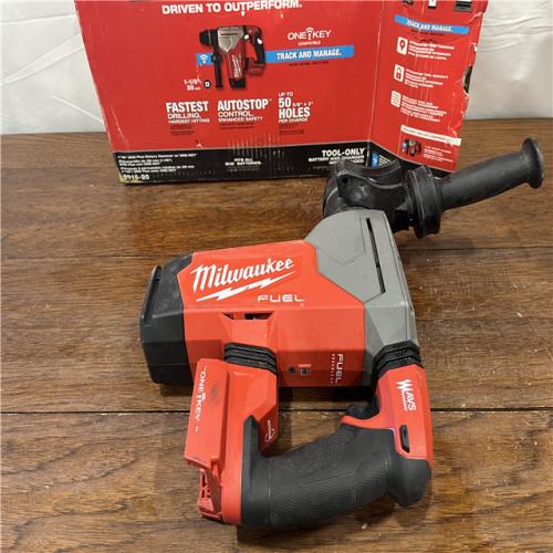 AS-ISMilwaukee 2915-20 M18 FUEL 18-Volt Lithium-Ion Brushless Cordless SDS-Plus 1-1/8 in. Rotary Hammer Drill (Tool-Only)