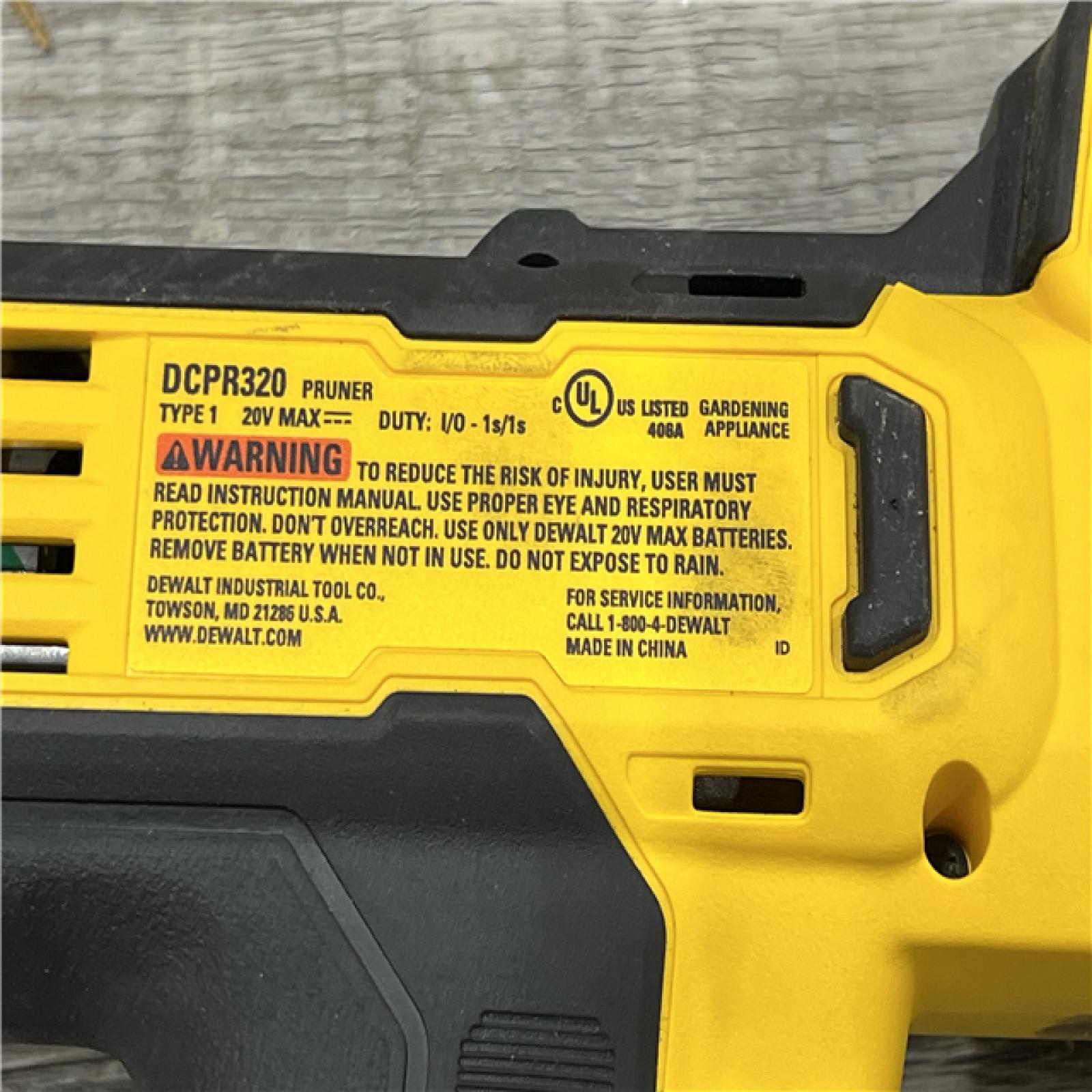 AS-IS DeWalt Cordless Pruner