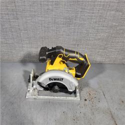 HOUSTON LOCATION - AS-IS DeWALT DCS565B 20V Max Brushless 6.5   Cordless Circular Saw (TOOL ONLY)