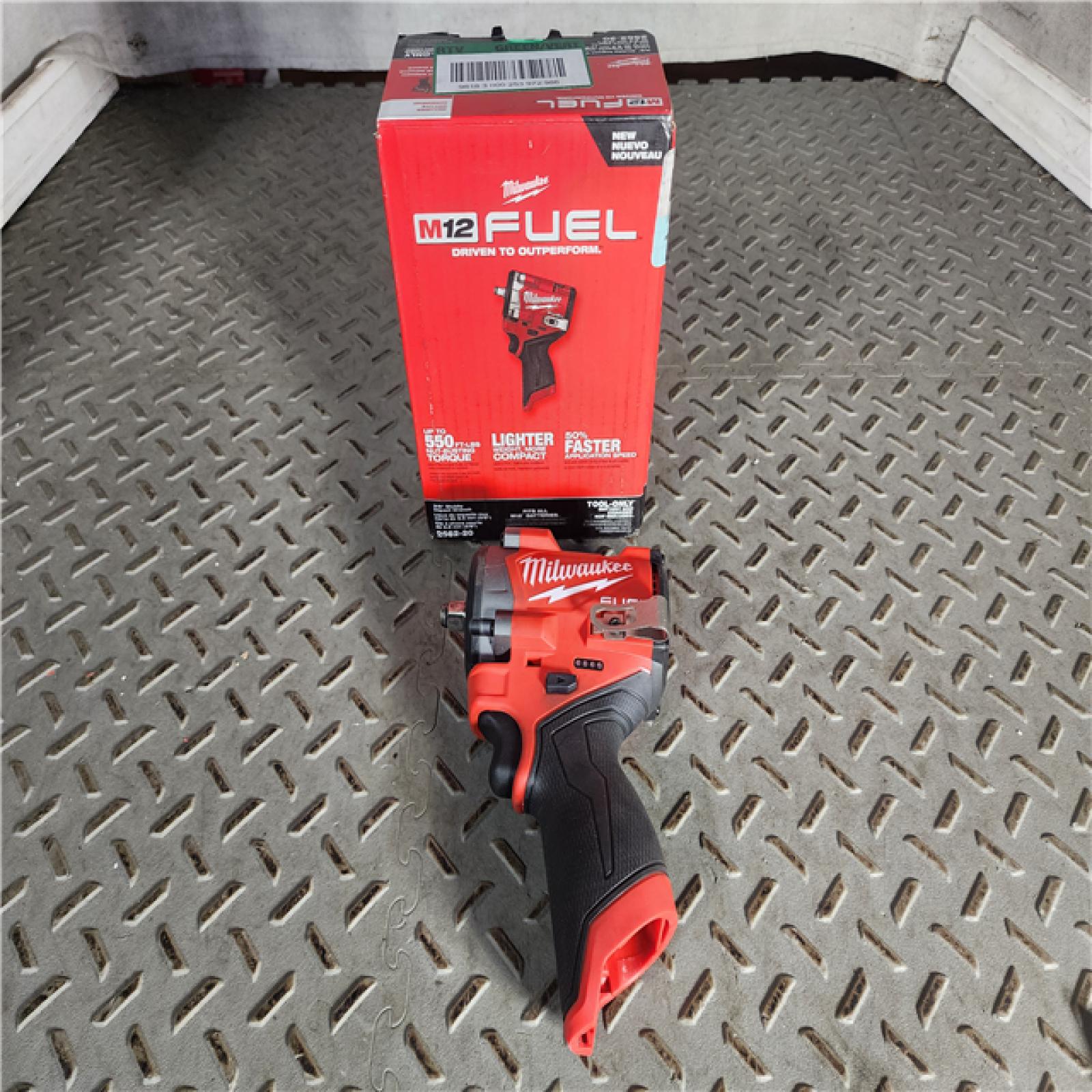 HOUSTON LOCATION - AS-IS M12 Fuel 3/8 Stubby Impact Wrench