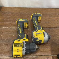 AS-ISDEWALT ATOMIC 20-Volt MAX Lithium-Ion Cordless Combo Kit (2-Tool) with (2) 2.0Ah Batteries, Charger and Bag