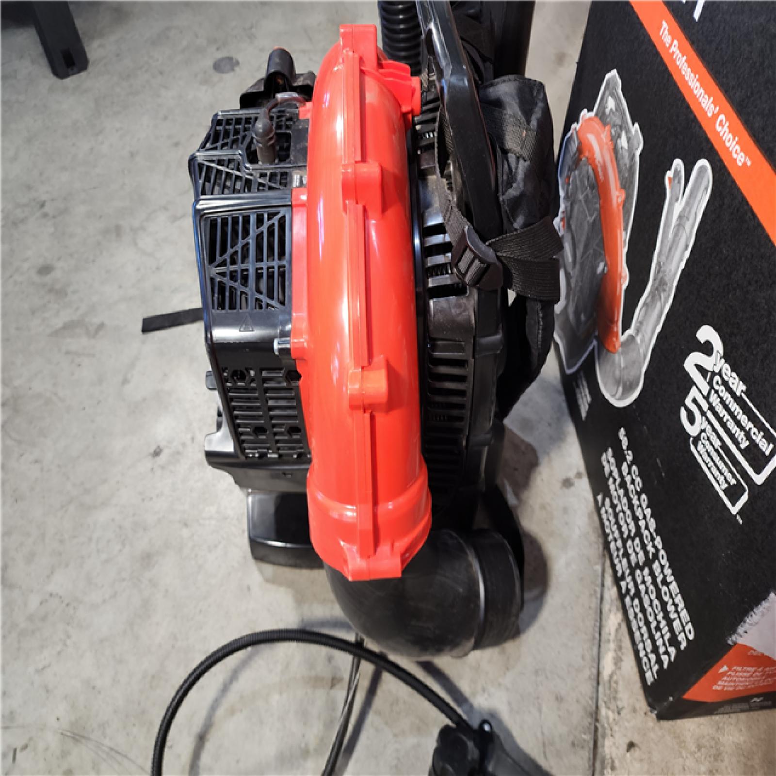 HOUSTON LOCATION - AS-IS ECHO 216 MPH 517 CFM 58.2cc Gas 2-Stroke Backpack Leaf Blower with Tube Throttle