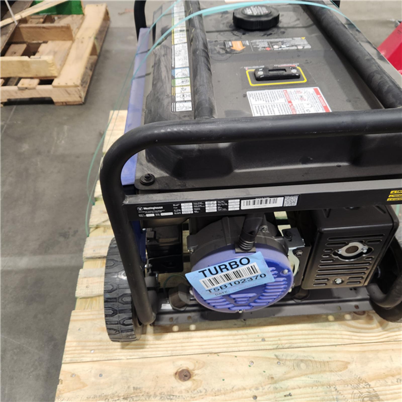 Dallas Location - As-Is Westinghouse WGen10500TFc Portable Generator