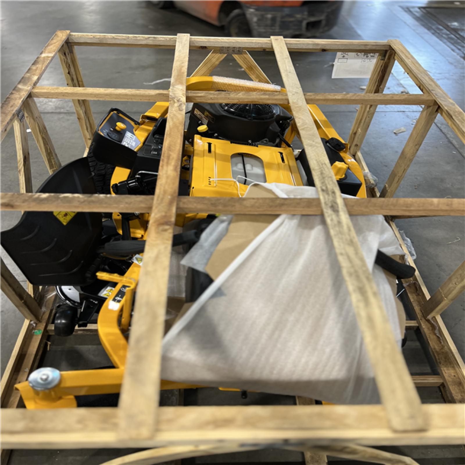 DALLAS LOCATION - Cub Cadet Ultima ZT1 50 in. Fabricated Deck 23HP V-Twin Kawasaki FR Series Engine Dual Hydro Drive Gas Zero Turn Riding Lawn Mower