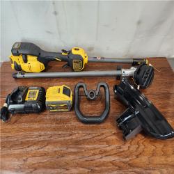 AS-IS DEWALT FLEXVOLT 60V MAX Brushless Cordless Attachment Capable 17 in. Trimmer Kit