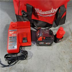 HOUSTON LOCATION - AS-IS M12/M18 12/18V Lithium-Ion Cordless 3/8 in. Ratchet and 1/2 in. High Torque Impact Wrench with Friction Ring Combo Kit