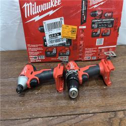 AS-ISMilwaukee M18 Compact Brushless 2-Tool Combo Kit