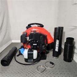 HOUSTON Location -AS-IS-ECHO 2 58.2cc Gas 2-Stroke Backpack Leaf Blower with Tube Throttle APPEARS IN LIKE NEW Condition