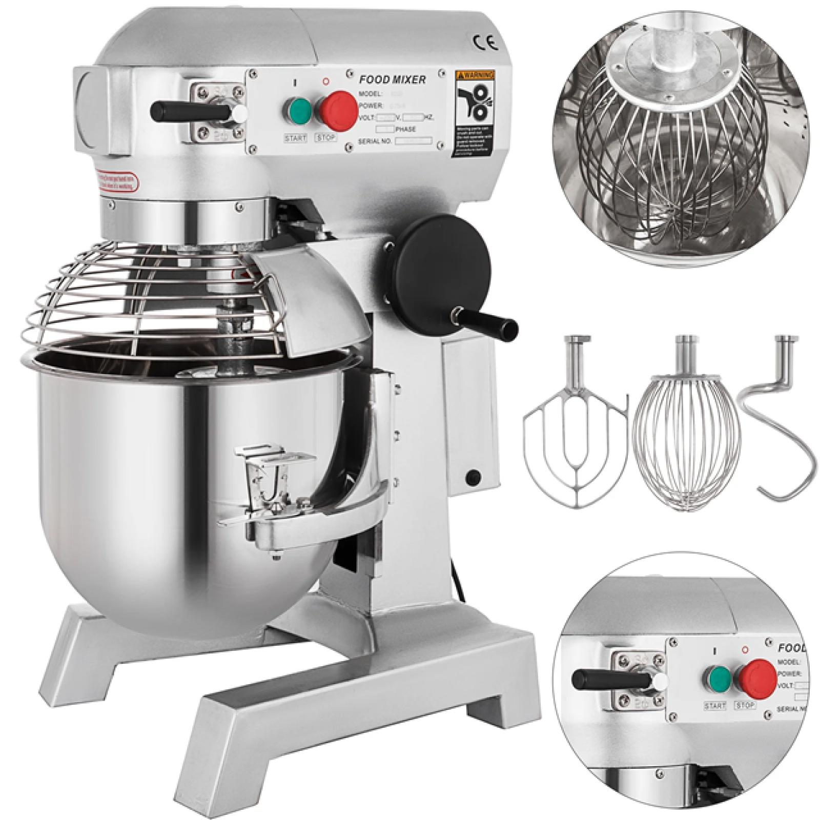 Phoenix Location VEVOR Commercial Food Mixer 15Qt Commercial Heavy Duty Steel 3-Speed Stand Food/Dough Mixer